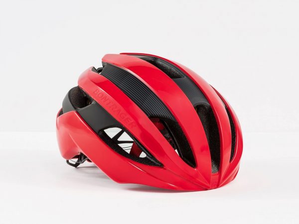 Czerwony kask na rower Bontrager Velocis MIPS
